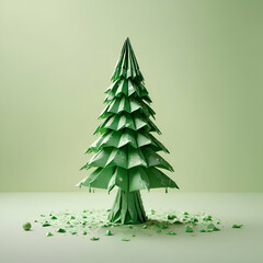 Origami Christmas tree 