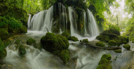Sardea waterfall, Pilo&ntilde;a, Asturias, Spain