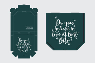 Pizza Box Design, Pizza Packaging Design, Pizza Box Design Template, Ready For Print.