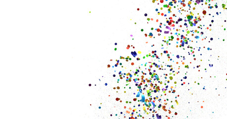  Sky confetti flying in the sky during Pride parade  transparent PNG