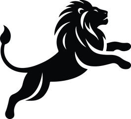 Black tiger vector illustration