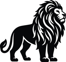 Black tiger vector illustration