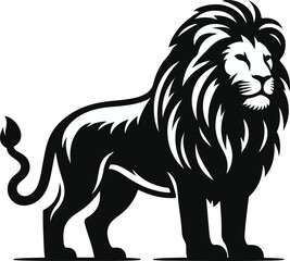 Black tiger vector illustration