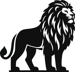 Black tiger vector illustration