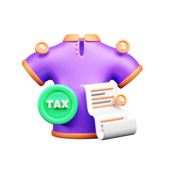 TAX 3d Illustration  Icon Pack