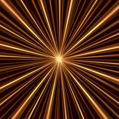 Obraz premium An image depicts a celestial explosion occurring amidst a dark background, featuring illuminated rays radiating from the center