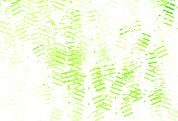 Light Green vector template with repeated sticks.