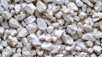 A close-up shot of a pile of rocks with varying textures and colors
