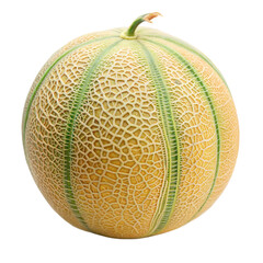 cantaloupe on a transparent background