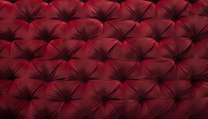 Fototapeta premium Vintage dark red retro sofa textile fabric texture background for classic retro interior design