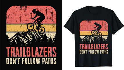 MountainMountain Biking Shirt,  Bike Lover Gift, Cyclist T-Shirts, Bikers Tee, Mountain biker, Downhill bike lover, T-shirt for biker, Bicycle Sport Bike t-shirt Design Vector