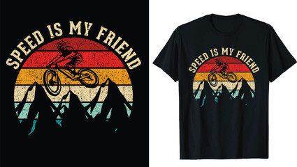 MountainMountain Biking Shirt,  Bike Lover Gift, Cyclist T-Shirts, Bikers Tee, Mountain biker, Downhill bike lover, T-shirt for biker, Bicycle Sport Bike t-shirt Design Vector