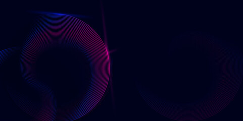 abstract background with glowing lines. Abstract background design. Vector illustration.