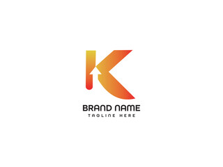 K Letter Logo Design Monogram