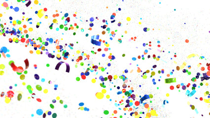 confetti png. Gold confetti falls from the sky. transparent PNG