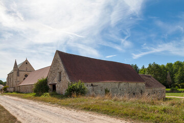 The Moisy-le-Temple commandery in Montigny-l'Allier