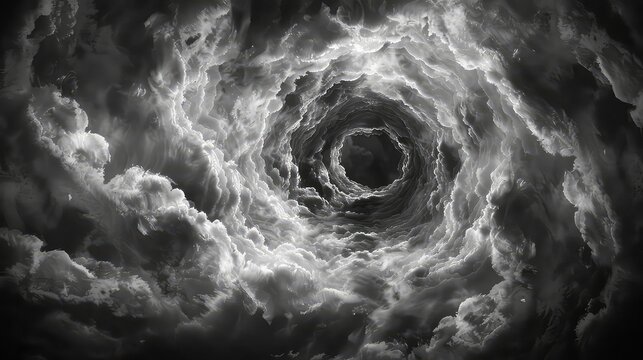 grey heaven sky paranormal smoke big natural dramatic cloud dramatic cloudscape hole storm turbulence background thunderstorm break dark whirlwind ruptu swirl hole tunnel weather large nobody clouds.