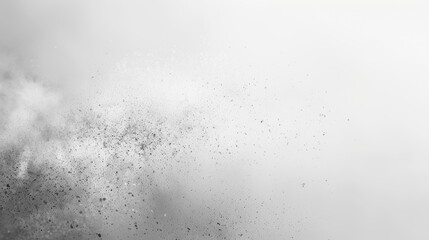 Obraz premium White gray smooth grainy gradient background website header backdrop noise texture effect copy space