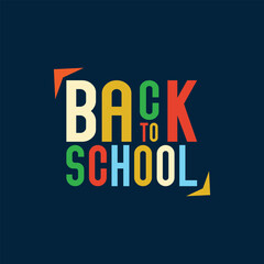 Back to School slogan calligraphic font and decorated. Text written with elegant script isolated on background. Vector illustration.