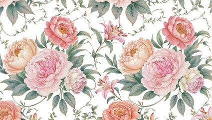 Floral art illustration. Highly detailed  