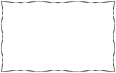 zigzag border vector image, border in zigzag formate