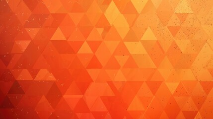 Fototapeta premium Orange abstract geometric pattern with grainy gradient effect, noise texture poster banner header design