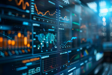 Obraz premium Digitalization_in_Financial_Markets_and_New_Business