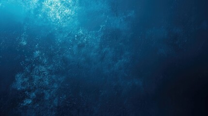 Obraz premium Blue grainy gradient background, noise texture effect, dark abstract web banner design, copy space