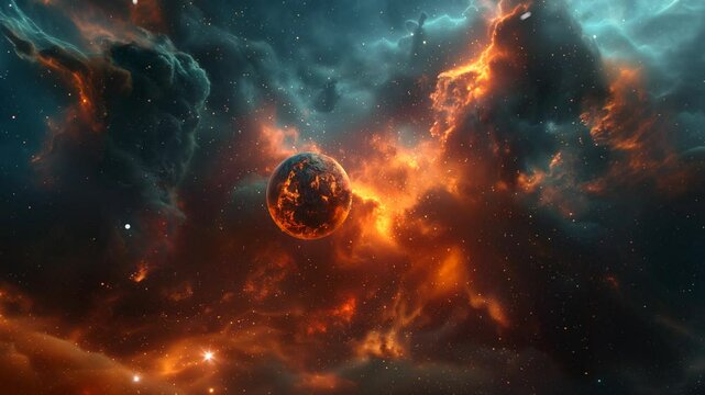 Explore the Scorched Legacy: A Planet's Tale of Human Impact and Planetary Catastrophe. Witness the Consequences of Environmental Hubris.