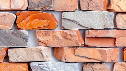 Brick Wall. Bricks Wall in Close-up View. Graphic Design Resources