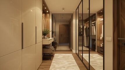 stylish hallway. Hallway design