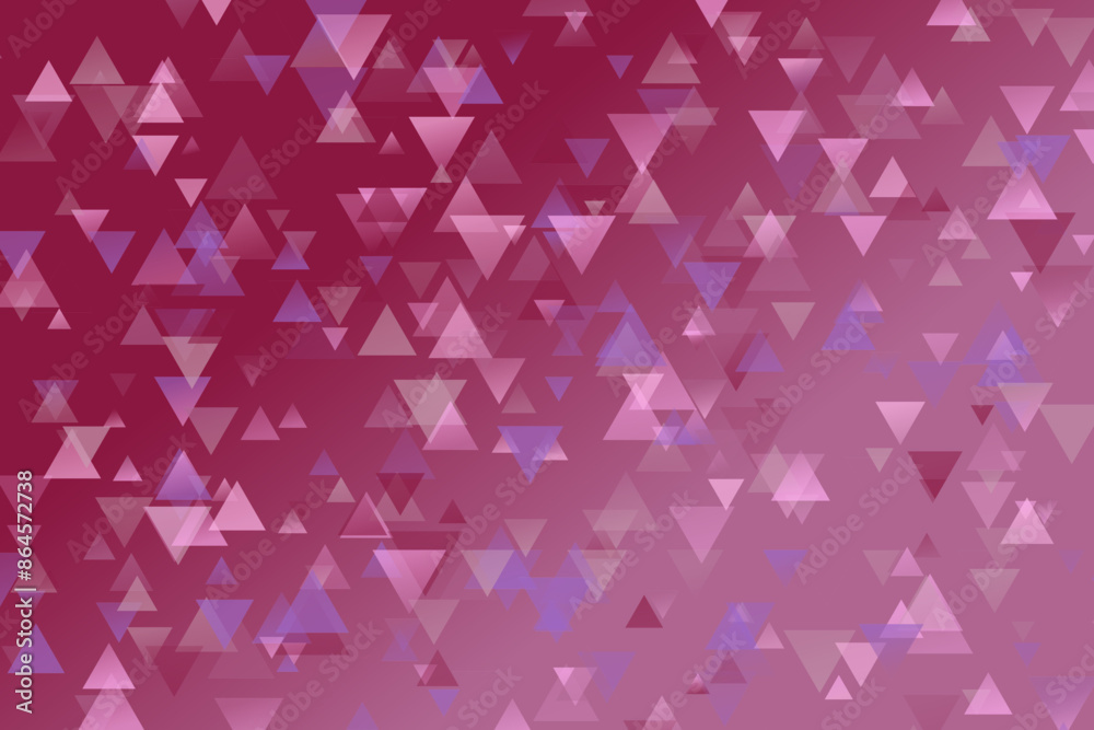 Poster gradient random triangle polygon web site background - geometric chaotic vector illustration