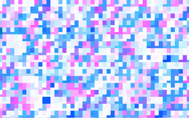 Light Pink, Blue vector layout with lines, rectangles.