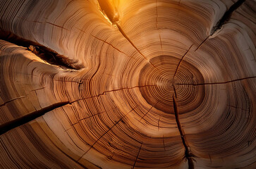 cross section of tree