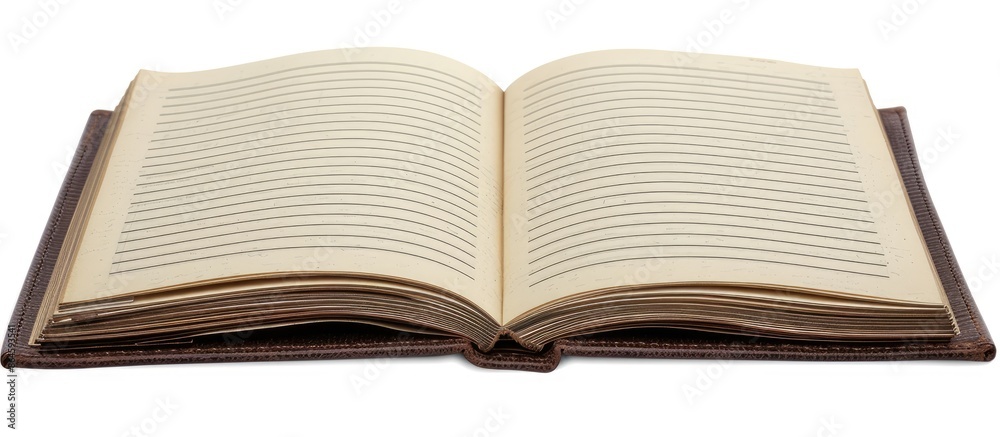 Poster compact notebook with ample copy space for jotting down notes and ideas.