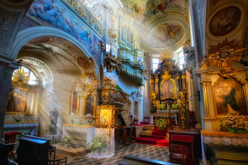 interior of the church of the holy sepulchre