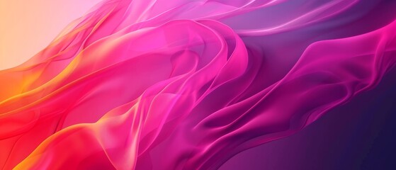 Obraz premium Colorful Vector Background. Gradation Vibrant Color of Delicate Lines