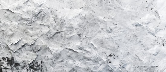 Obraz premium The textured gray and white paper background with rough spots provides a blank area for images. Copy space image. Place for adding text and design
