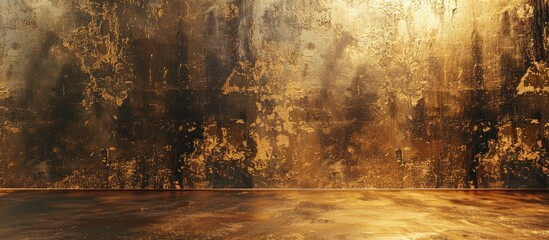 Golden backdrop with copy space image.