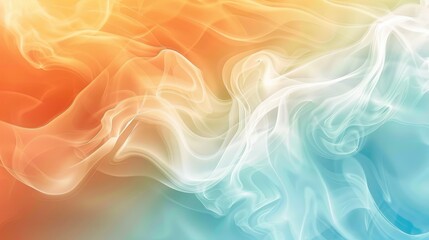 Obraz premium Abstract background with a blend of warm and cool colors creating a harmonious effect