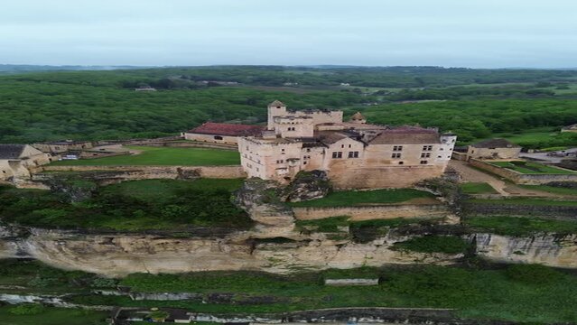 drone video Beynac castle france europe