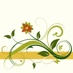Vector floral background design (60)
