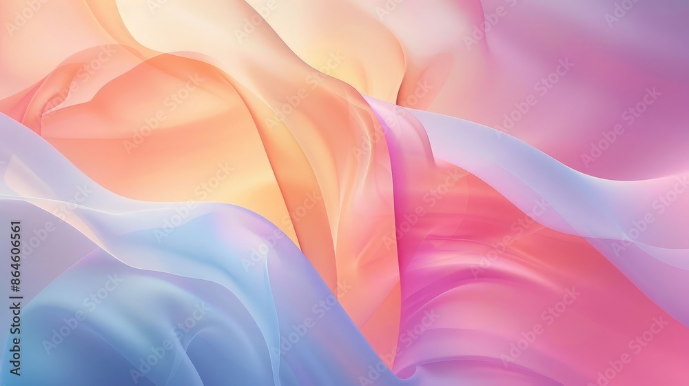 Poster abstract background with smooth gradients and subtle textures creating a minimalist effect
