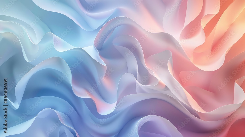 Poster abstract background with smooth gradients and subtle textures creating a minimalist effect