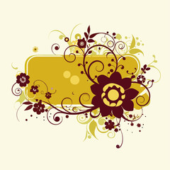Vector floral background design (32)