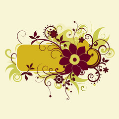 Vector floral background design (41)