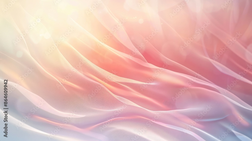 Poster soft gradients and light textures creating a calming and serene abstract background