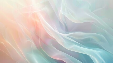 Obraz premium Soft gradients and light textures creating a calming and serene abstract background