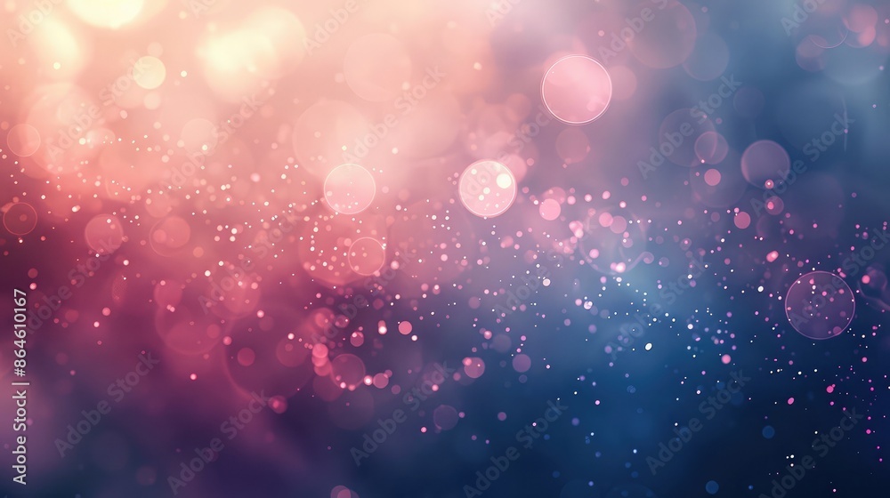 Poster subtle abstract background with soft gradients and bokeh effects creating a dreamy feel