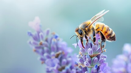 Honeybee on Lavender